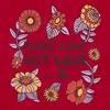 Spreadshirt Woodstock Make Love Not War Mit Blumen Rahmen Produktbild-Vorschau 2