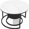 ProximaX table basse set de 2 tables rondes d'appoint au Voir les images du produit 13