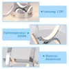 ZMH LED Deckenleuchte 12W Deckenlampe Wohnzimmer Modern Produktbild-Vorschau 2