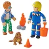 Penny, Norman, Bieber | Spiel-Figuren Set | Feuerwehrmann Produktbild-Vorschau 2