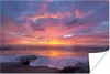MuchoWow® Poster Strand - Meer - Sonnenuntergang 120x80 cm Produktbild-Vorschau 2
