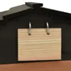 vidaXL Robotická kosačka Garáž čierno-hnedá 78x74x54 cm Náhľad obrázku produktu 4