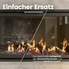 Einfacher Austausch der Kaminscheibe Produktbild-Vorschau