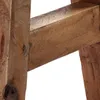 HOLZHOCKER "RUSTICO" | Mahagoni | rustikaler Sitzhocker Produktbild-Vorschau 5