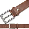 Herren Jeans Anzug Gürtel Männer Schnalle Wechsel Belt Gurt Produktbild-Vorschau 3