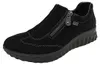 Rieker Damen Echtleder Slipper schwarz, Damen:40 EU Produktbild-Vorschau 43