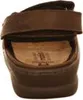 Sandales confort pour hommes en marron Voir les images du produit 10