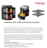 Hagenuk Doppel-Heißluftfritteuse 2×5,5L DAF2800.12 Produktbild-Vorschau 2
