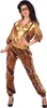 80's Trainingspak Kamping Kitsch Luipaard Damen 38 Produktbild-Vorschau 1