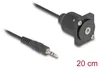 Delock D-Typ Kabel 3,5 mm 3 Pin Klinkenstecker zu Buchse Produktbild-Vorschau 4