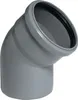 HT Bogen Ø 110 x 87°, mit einseitiger Steckmuffe und Produktbild-Vorschau 3