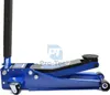 A blue hydraulic floor jack is shown against a white background. Náhled obrázku produktu
