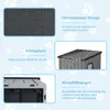 COSTWAY Katzenhaus Outdoor Winterfest, Isolierte Produktbild-Vorschau 6