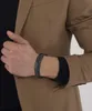 Czarny skórzany pasek Fusion 2040318 Podgląd zdjęcia produktu 2