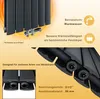 SONNI 1800×619 mm antracite radiatore a pannello a doppio Anteprima dell’immagine prodotto 5