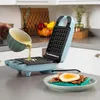 Giles Mini Treat Maker 3v1 vaflovač 650 W, pastelově modrý Náhled obrázku produktu 5