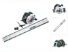 A circular saw and its accessories are displayed on a white background. Podgląd zdjęcia produktu