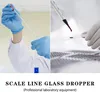 Sada skleněných pipet se stupnicí, kapací pipety pro Náhled obrázku produktu 5