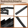 Eikuavons Manueller Holzspalter zur Wandmontage, Schwarz, Produktbild-Vorschau 7