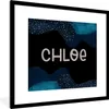 MuchoWow® Gerahmtes Poster Chloe - Pastell - Mädchen 40x40 Produktbild-Vorschau 1