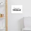 MuchoWow® - Leinwandbilder - Zitate - Genieße den Produktbild-Vorschau 3