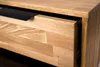 Nachttisch Eiche Massivholz mit Schublade und Ablage Produktbild-Vorschau 8