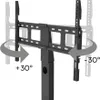 HAMA 220867 TV stolík, otočný, výškovo nastaviteľný do 65" Náhľad obrázku produktu 7