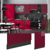 Geschirrspülblende Vicco Fame-Line Bordeaux Hochglanz 60 cm Produktbild-Vorschau 3