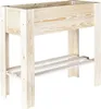 Hochbeet aus Holz,  Maße: ca. 70 x 34 x 79 cm Produktbild-Vorschau 1