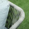Outsunny 4 tlg. Rattan Gartenmöbel-Set, Sitzgarnitur mit Produktbild-Vorschau 9