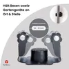 TECBULL® 12 Besenhalter Edelstahl - Schwaz, Mopp Halter, Produktbild-Vorschau 2