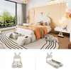MODFU Kinderbett Polsterbett 90×200 mit warmfarbene LED, Produktbild-Vorschau 5