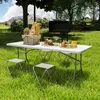 Skládací stůl Outsunny, skládací kempingový stůl, skládací Náhled obrázku produktu 7