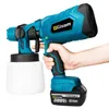 Gisam Akku-Farbspritzpistole HVLP, 1000ml, 210W, 18V, Blau, Produktbild-Vorschau 13