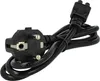 vhbw 10x Netzkabel Schutzkontaktstecker für Kaltgeräte z.B. Produktbild-Vorschau 3