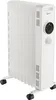 A white Midea oil-filled radiator with wheels is shown against a white background. Produktbild-Vorschau