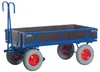 Rollcart Handpritschenwagen mit Holzbordwänden Produktbild-Vorschau 2