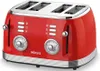 Sogo TOS-SS-5465, 4 dischi, rosso, acciaio inox, comando a Anteprima dell’immagine prodotto 3
