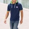 Nebulus T-shirt con cappuccio TRACK uomo, camicia, T-shirt, Anteprima dell’immagine prodotto 4