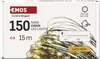 LED vánoční nano řetěz zelený, 15 m, venkovní i vnitřní, teplá bílá, časovač Náhled obrázku produktu