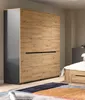 Kleiderschrank Sova 4-türig – Moderner Schrank in Produktbild-Vorschau 2
