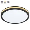 Eglo 99407 PESCAITO Plafoniera LED 19,5W Ø380mm nero bianco Anteprima dell’immagine prodotto 7