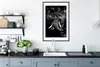 MuchoWow® Gerahmtes Poster Elefant mit Rauch gegen Produktbild-Vorschau 4