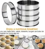 Set mit 6 Gebäckringen aus Edelstahl – 8 cm Tarteringe – Produktbild-Vorschau 4
