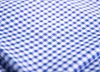 Landhaus Tischwäsche 5 mm Karo Baumwolle blau-weiß kariert Produktbild-Vorschau 5