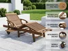 Lehátko z eukalyptového dřeva s certifikátem– 200 × 68 × 83 Náhled obrázku produktu 1