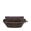 An open brown messenger bag is shown against a white background. Produktbild-Vorschau