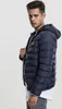 Bunda Urban Classics Basic Bubble Jacket nvy/wht/nvy - L Náhled obrázku produktu 3