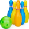 Eddy Toys Bowlingset Spielzeug Spielset Kegelspiel 8 Stücke Produktbild-Vorschau 1