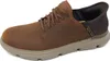 A single brown Skechers sneaker is shown against a white background. Voir les images du produit